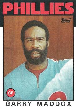 1986 Topps #585 Garry Maddox Front