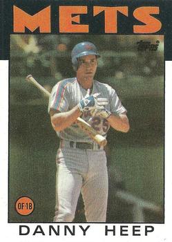 1986 Topps #619 Danny Heep Front
