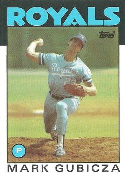 1986 Topps #644 Mark Gubicza Front