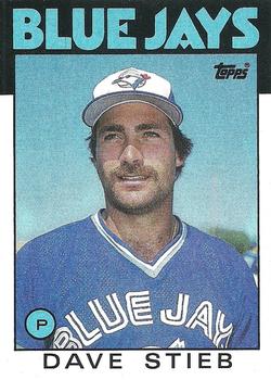 1986 Topps #650 Dave Stieb Front