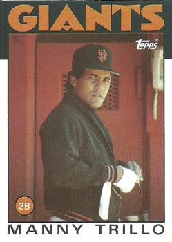 1986 Topps #655 Manny Trillo Front