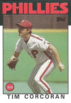1986 Topps #664 Tim Corcoran Front