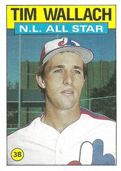 1986 Topps #703 Tim Wallach Front