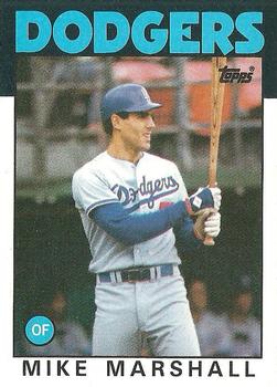 1986 Topps #728 Mike Marshall Front