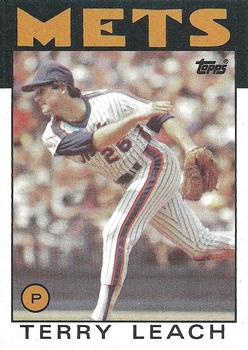 1986 Topps #774 Terry Leach Front