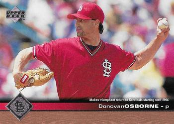 1997 Upper Deck #487 Donovan Osborne Front
