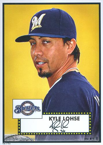 2015 Topps MLB Collection '52 Tribute 5x7 - Gold 5x7 #238 Kyle Lohse Front
