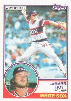 1983 Topps - 1982 League Leaders #NNO LaMarr Hoyt Front