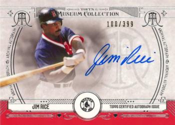 2015 Topps Museum Collection - Archival Autographs #AA-JR Jim Rice Front
