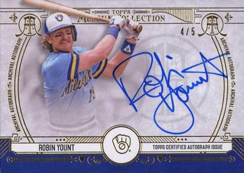 2015 Topps Museum Collection - Archival Autographs Gold #AA-RY Robin Yount Front
