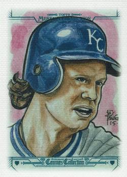 2015 Topps Museum Collection - Canvas Collection Reprints #CCR-28 George Brett Front