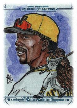 2015 Topps Museum Collection - Canvas Collection Reprints #CCR-38 Andrew McCutchen Front