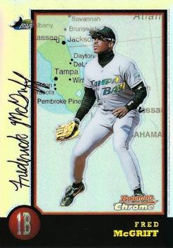 1998 Bowman Chrome - International Refractors #260 Fred McGriff Front