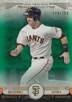2015 Topps Museum Collection - Green #10 Buster Posey Front