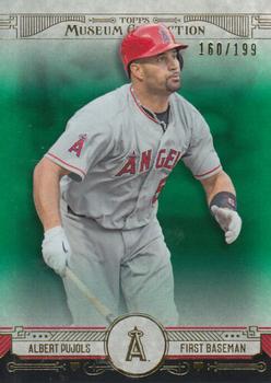2015 Topps Museum Collection - Green #16 Albert Pujols Front