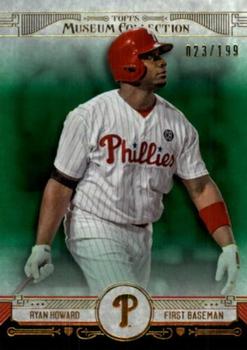 2015 Topps Museum Collection - Green #39 Ryan Howard Front