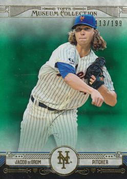 2015 Topps Museum Collection - Green #76 Jacob DeGrom Front