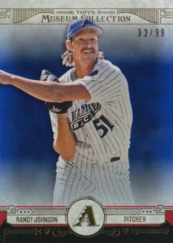2015 Topps Museum Collection - Blue #18 Randy Johnson Front