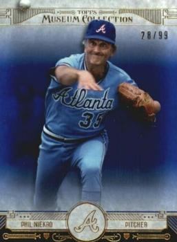 2015 Topps Museum Collection - Blue #56 Phil Niekro Front