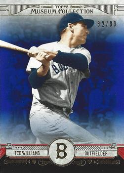 2015 Topps Museum Collection - Blue #83 Ted Williams Front