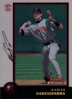 1998 Bowman Chrome - Refractors #1 Nomar Garciaparra Front