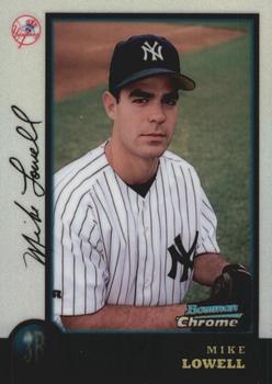 1998 Bowman Chrome - Refractors #85 Mike Lowell Front