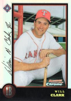 1998 Bowman Chrome - Refractors #253 Will Clark Front