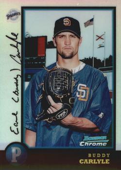 1998 Bowman Chrome - Refractors #315 Buddy Carlyle Front