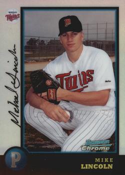1998 Bowman Chrome - Refractors #347 Mike Lincoln Front