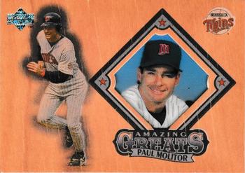 1997 Upper Deck - Amazing Greats #AG4 Paul Molitor Front