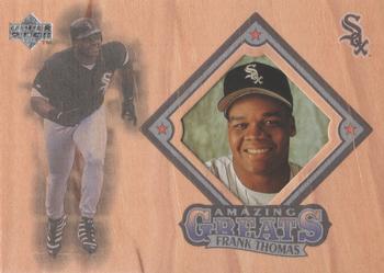 1997 Upper Deck - Amazing Greats #AG10 Frank Thomas Front