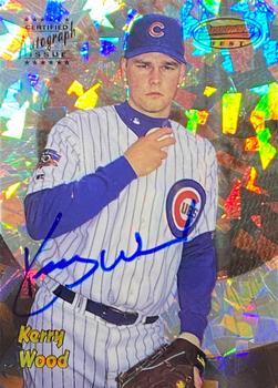 1998 Bowman's Best - Certified Autographs Atomic Refractor #125 Kerry Wood Front