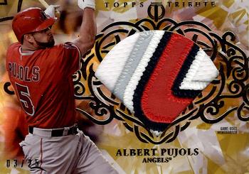 2015 Topps Tribute - Diamond Cuts Relics Gold Patch #DC-AP Albert Pujols Front