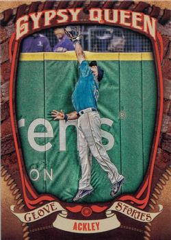 2015 Topps Gypsy Queen - Glove Stories #GS-6 Dustin Ackley Front