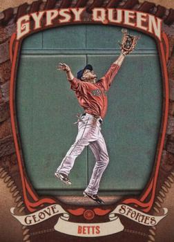 2015 Topps Gypsy Queen - Glove Stories #GS-8 Mookie Betts Front