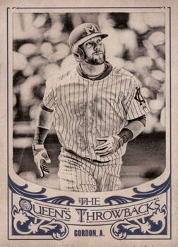 2015 Topps Gypsy Queen - The Queen's Throwbacks #QT-5 Alex Gordon Front