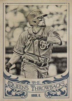 2015 Topps Gypsy Queen - The Queen's Throwbacks #QT-10 Rougned Odor Front