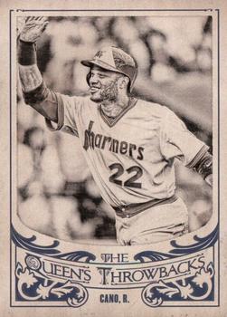 2015 Topps Gypsy Queen - The Queen's Throwbacks #QT-14 Robinson Cano Front