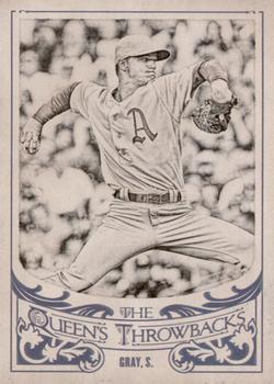 2015 Topps Gypsy Queen - The Queen's Throwbacks #QT-21 Sonny Gray Front