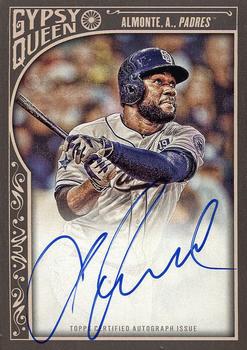2015 Topps Gypsy Queen - Autographs #GQA-AA Abraham Almonte Front