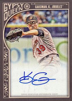 2015 Topps Gypsy Queen - Autographs #GQA-KG Kevin Gausman Front