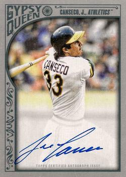2015 Topps Gypsy Queen - Autographs Silver #GQA-JC Jose Canseco Front