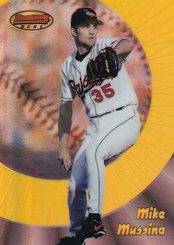1998 Bowman's Best - Refractors #63 Mike Mussina Front