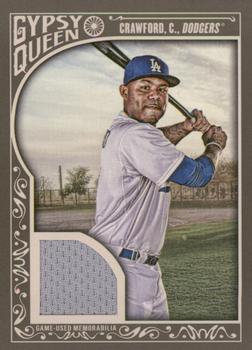 2015 Topps Gypsy Queen - Relics #GQR-CC Carl Crawford Front