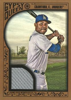 2015 Topps Gypsy Queen - Relics Gold #GQR-CC Carl Crawford Front