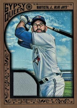2015 Topps Gypsy Queen - Relics Gold #GQR-JB Jose Bautista Front