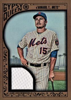 2015 Topps Gypsy Queen - Relics Gold #GQR-TD Travis d'Arnaud Front