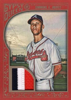 2015 Topps Gypsy Queen - Relics Red Patch #GQR-AS Andrelton Simmons Front
