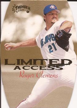 1998 Circa Thunder - Limited Access #2LA Roger Clemens Front