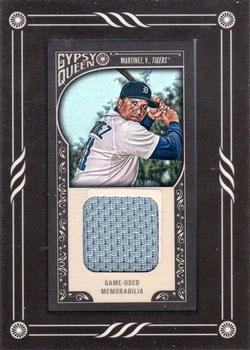 2015 Topps Gypsy Queen - Mini Relics #GMR-VM Victor Martinez Front